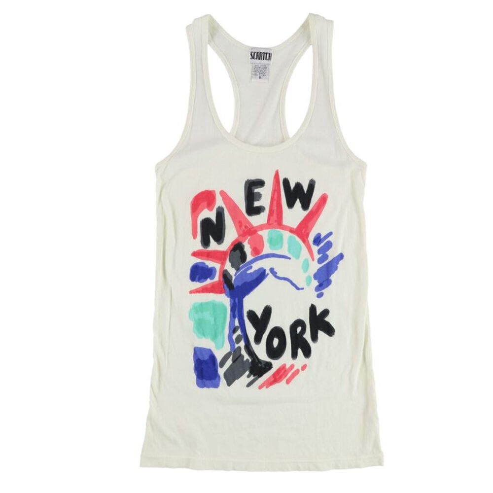 Scratch Womens New York Tank Top, NWT